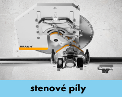 Braun stěnové pily
