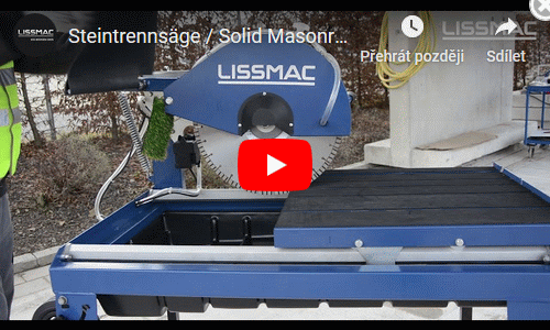stolová pila Lissmac DTS 402
